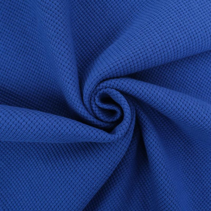 Maille Nid d'Abeille Coton Bleu Electrique - Maison Klem